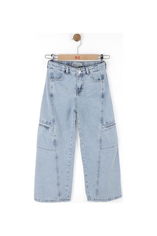 Nk Kids Salda Kız Çocuk Pantolon 58702 Mavi