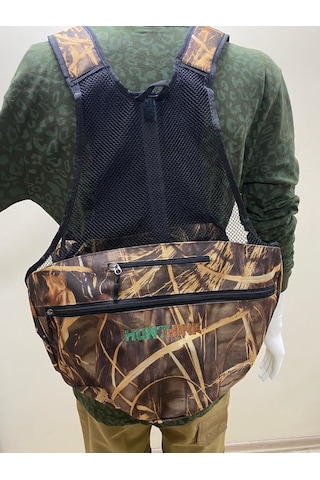 Tag Hunthink Çantalı Yelek/ Avcı Çantası Saz Kamuflaj