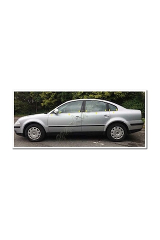 Markadan Vw Passat 3B Krom Cam Çıtası 1996-2005 6 Parça Paslanmaz