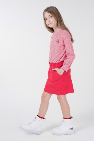 Brz Kids Kız Çocuk Kırmızı Elbise Kırmızı