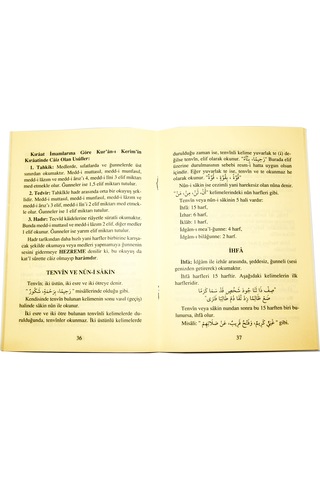 Karabaş Tecvidi Açıklamalı - Fazilet Neşriyat