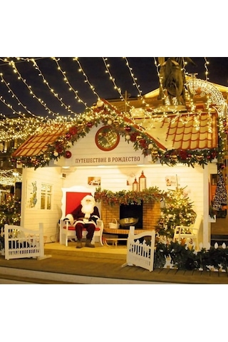 Kenpazar 10 Metre 100 Ledli Fişli Led Işık Çok Renkli