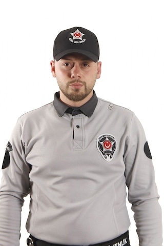 Yeni Tip Kamu Özel Güvenlik Kışlık Sweatshirt Armalı Açık Füme