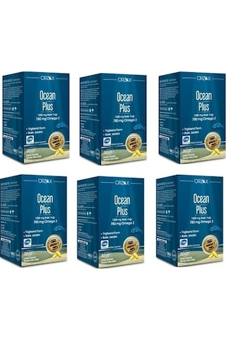 Ocean Plus 1200 Mg 30 Kapsül 6 Adet