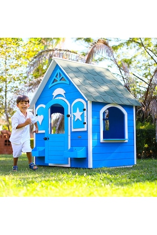 Mandu Ahşap Çocuk Oyun Evi (Playhouse) Bodrum