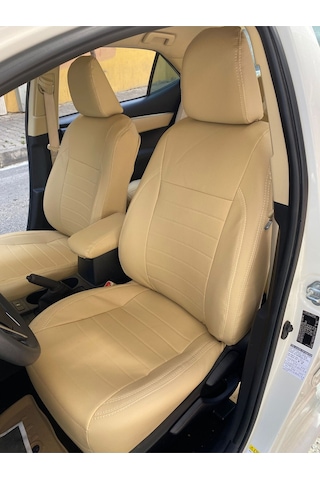 Toyota Corolla 2013-2017-arası Arkada Kolcak Yok Komple Deri