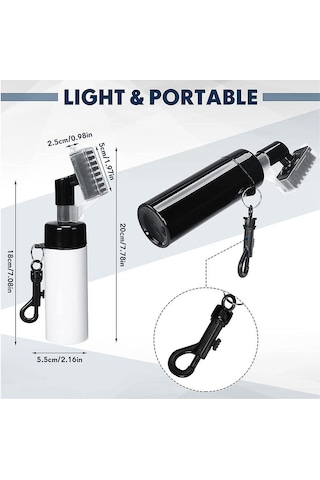 St Golf Kulübü Temizleyici Golf Temizleme Fırçası 16 Cm Golf Kulübü Temizleme Fırçası Golf Kulübü Temizleme Aleti D