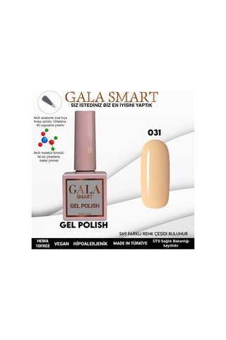 Gala Smart Classic Kalıcı Oje 10 Mle No:031
