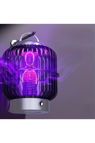 Motion003 2025 En Yeni Turuncu Sivrisinek Lambası Sessiz Gürültüsüz Led Çekici Kapalı Açık Alan İçin Taşınabilir Tasarım