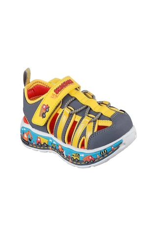 Skechers 407041n Ccyl Play Scene Splash Erkek Çocuk Sandalet Çok Renkli