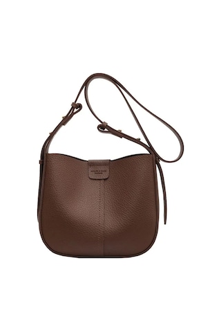 Fosenze 2024 Yeni Moda Kadın Çift Çanta Büyük+küçük - Pu Materyal, Kahve Rengi, Tek Omuz & Çapraz Çanta, Günlük Kullanıma Uygun Kahverengi