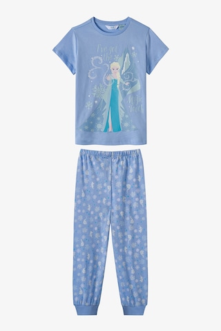 Penti Mavi Kız Çocuk Lic Erkek Çocuk Frozen Pamuklu Pijama Takımı Bu11