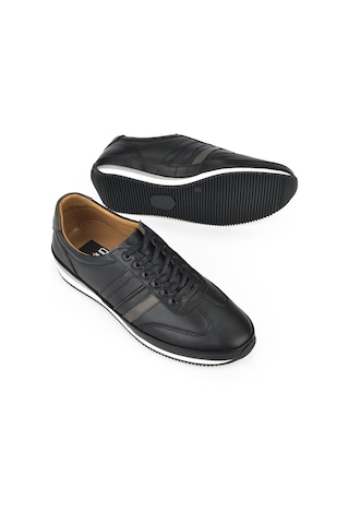 Ziya, Erkek Hakiki Deri Sneaker 1611002z060 Siyah 1311002 060 000 Siyah
