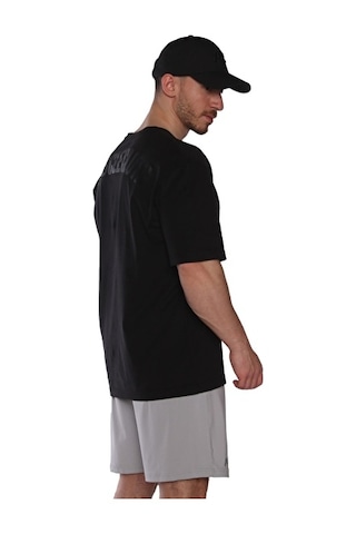Musclecloth Washed Oversize T-Shirt Siyah