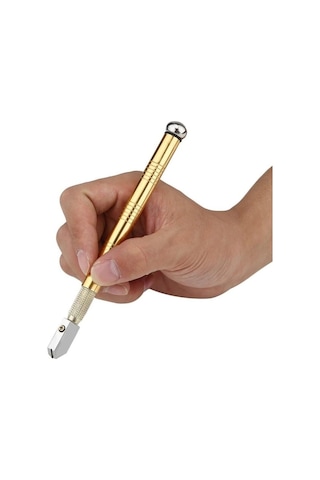 Elmas Kalem Cam Kesici Fayans Kesici Kendinden Yağlama Yağı Besle