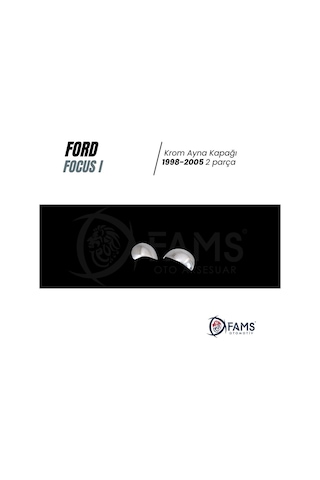 Ford Focus 1 Krom Ayna Kapağı 2 Prç. 1998-2005 P. Çelik