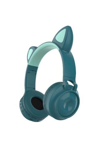 Sunix BLT-19 Bluetooth 5.0 Led Işıklı Kulak Üstü Kedi Kulaklık