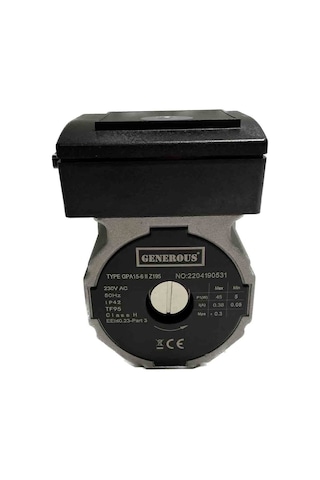 Sirkülasyon Pompası Generous Atromıx Eca Premıx Protherm Gpa15-6 Iı Z195 Motor