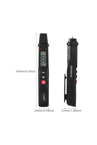 Tenfowee "fy8861 Taşınabilir Nem Ölçer - Ahşap Ve İnşaat Malzemeleri İçin Dijital Higrometre"