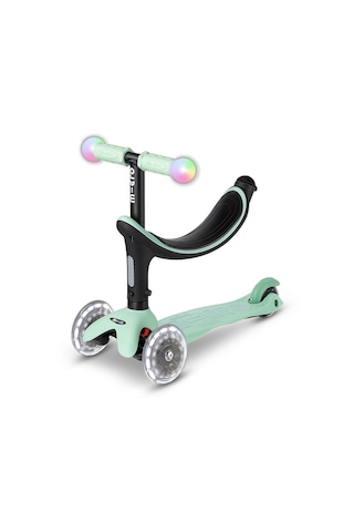 Micro Mini2grow Deluxe Magic 3 Tekerlekli Scooter Led Mint