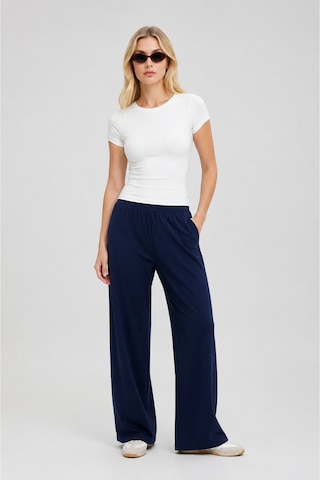 Cloudymood Ultra Soft Kayık Yaka Kısa Kol Bluz Ekru - 892428873 Ekru