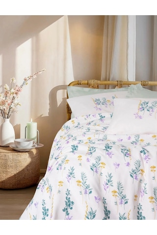 Cotton Box Estiva Tek Kişilik Pike Takımı Twıng Mint Mint