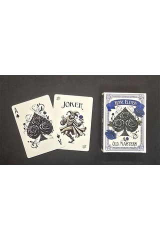 Rose Elites - Old Masters Blue Marked Deck İşaretli Premium Oyun Kağıdı İskambil Kartları Destesi