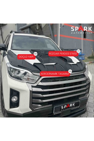 Ssangyong Musso 2021- Yılı Ve Sonrası Uyumlu Ön Kaput Scoop