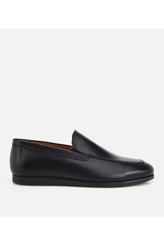 Hotiç Erkek Deri Siyah Yumuşak Dokulu Klasik Loafer