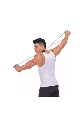 Pilates Egzersiz Direnç Lastiği Renkli