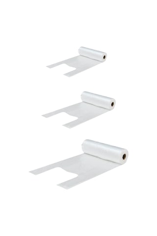 Rulo Poşet Hışır Market Manav Poşeti 200 Adet Küçük Boy