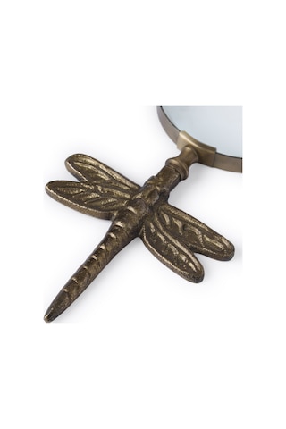 Yargıcı Yusufçuk Formunda Saplı Metal Büyüteç 23x11x2 Cm 26knha1008n St