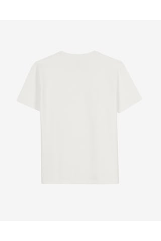 Skechers M Regular Box Logo T-shirt Erkek Beyaz S2620057-3855