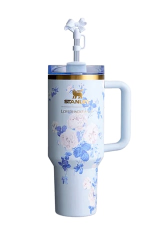 Stanley Loveshackfancy 40oz Everblooming Rosettes Blue Floral