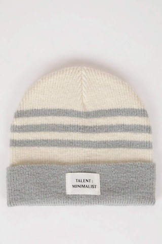 DeFacto Kadın Dokuma Etiketli Çizgili Bere A5636AX24WNGR105