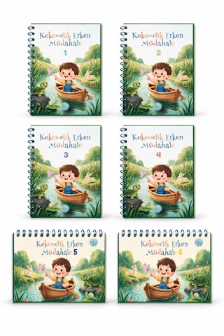 3 6 Yaş Kekemelik Erken Destek Seti 6 Kitap
