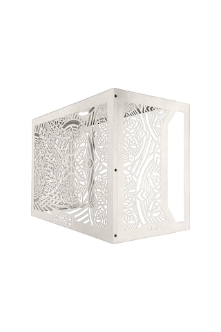 Flower Klima Motoru Gizleme Kafesi Ral 9003 Beyaz 87x70x41 Cm 87 x 70 x 41
