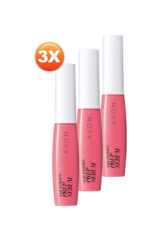 Avon Nail Expert Prep Tırnak Serumu 6 ML 3'lü
