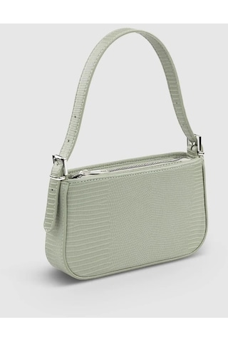 Housebags Kadın Tokalı Baguette Çanta 208 001