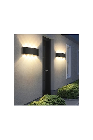 1 Adet Cata Ct 8013 Karpi 15w Dış Mekan Led Aplik Günışığı Çok renkli