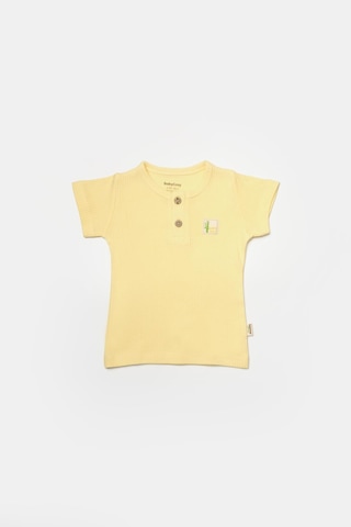 Bebek Şort Ve Tişört Takımı, Bebek Ve Yenidoğan Serisi - Csyb9041 Sarı