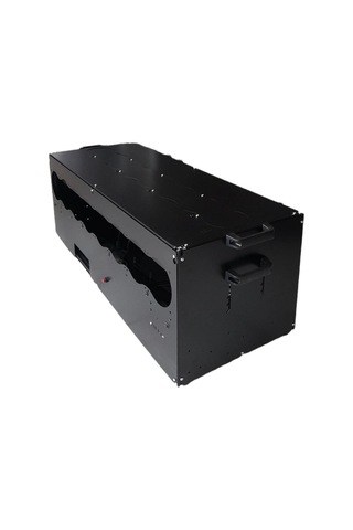 RigBu Kapalı Mining Rig Kasası SK101 Fanlı Siyah