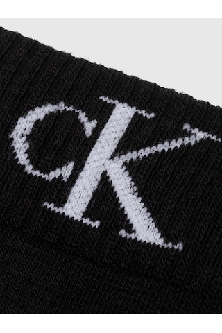Calvın Kleın Unisex Marka Logolu Günlük Kullanıma Uygun Siyah Çorap C701228805 001