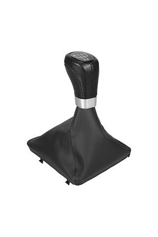 Youmex Bmw 1 Serisi E81 E82 E87 E88 İçin 5 Vitesli Manuel Vites Kolu Ve Toz Kapağı - 2003-2013 Yılları Uyumlu Siyah