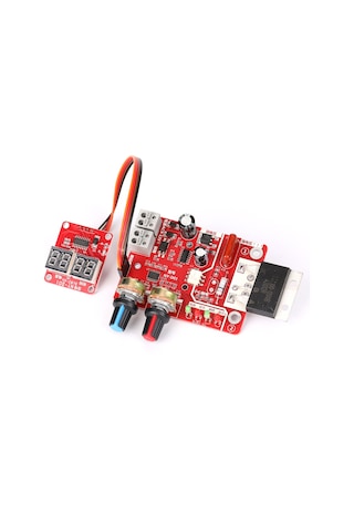 Vkemall 9v 40a Nokta Kaynak Kontrol Paneli Dıy Seti - Zaman Ve Akım Ayarlı, Dijital Ekran, Ayak Pedalı