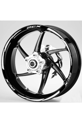 Pcx Yazılı Beyaz Jant Şeridi Pcx Yazılı Beyaz Jant Şeridi