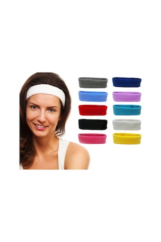 Sporcu Saç Bandı Ter Bandı Kafa Bandı Havlu