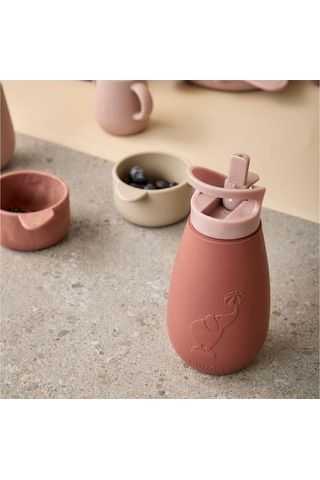 Nuuroo Pax Silikon Pipetli Suluk Mahogany Pembe 350 Ml