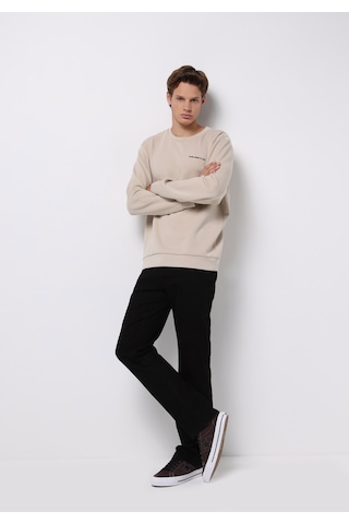 Colin's Colins Regular Fit Erkek Bej Sweatshirt Cl1077180 Q1.v2 Beı Bej