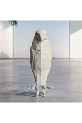 Qingmipy "3d Kartal Duvar Lambası - Yumuşak Led Gece Işığı İle Dekoratif Aydınlatma" Beyaz